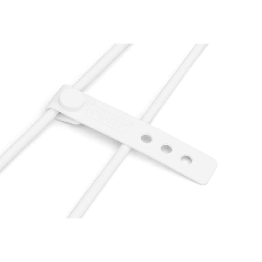Дата кабель USB 2.0 AM to USB-C 1.0m 60W white Digitus (AK-300340-010-W)