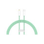 Дата кабель USB-C to Lightning 2.0m 20W green Baseus (CALD000106)