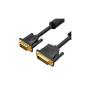 Кабель мультимедійний DVI M to VGA M 3.0m 24+5pin black Vention (EACBI)