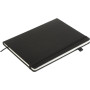Книга записна Buromax Etalon 190x250 мм 96 аркушів в клітинку обкладинка зі штучної шкіри Чорна (BM.292160-01)