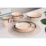 Тарілка Ardesto Liguria Dinner 26 см Cream (AR2926LCC)