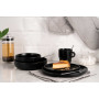 Тарілка Ardesto Trento Soup 21,5 см Black (AR2921TB) Тарілка Ardesto Trento Soup 21,5 см Black (AR2921TB)