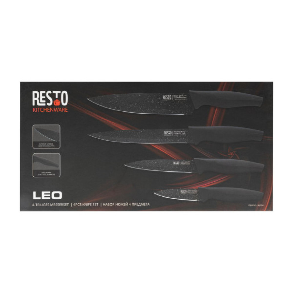 Набір ножів Resto Leo 4 предмети (95504)