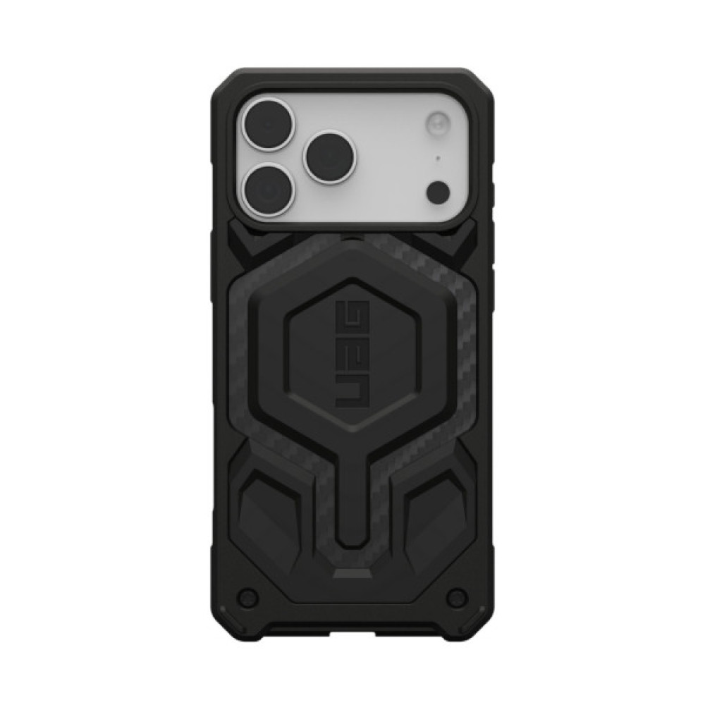 Чохол до мобільного телефона UAG iPhone 17 Pro Max Monarch Pro MagSafe Carbon Fiber (114514114242) Чохол до мобільного телефона UAG iPhone 17 Pro Max Monarch Pro MagSafe Carbon Fiber (114514114242)