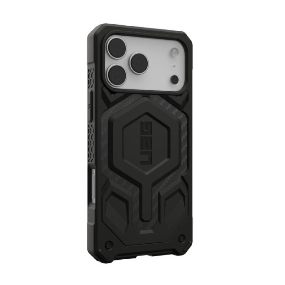 Чохол до мобільного телефона UAG iPhone 17 Pro Max Monarch Pro MagSafe Carbon Fiber (114514114242) Чохол до мобільного телефона UAG iPhone 17 Pro Max Monarch Pro MagSafe Carbon Fiber (114514114242)