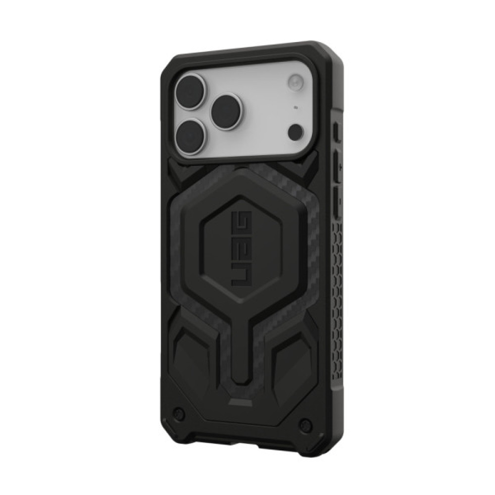 Чохол до мобільного телефона UAG iPhone 17 Pro Max Monarch Pro MagSafe Carbon Fiber (114514114242) Чохол до мобільного телефона UAG iPhone 17 Pro Max Monarch Pro MagSafe Carbon Fiber (114514114242)