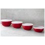 Миска KitchenAid Universal, з кришками, набір 4 шт, червоний (KQG176OSERE)