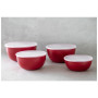 Миска KitchenAid Universal, з кришками, набір 4 шт, червоний (KQG176OSERE)