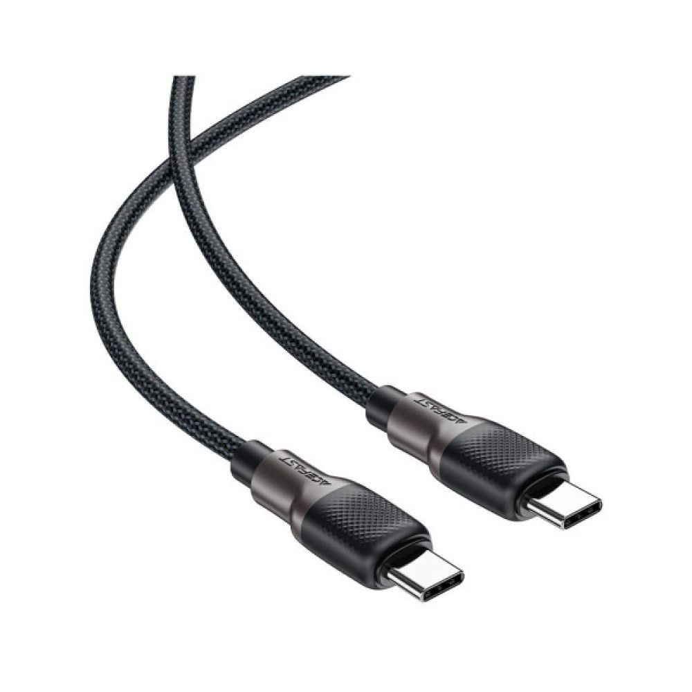 Дата кабель USB-C to USB-C 1.2m 3A silicone braid C10-03 Acefast (6974316283119)
