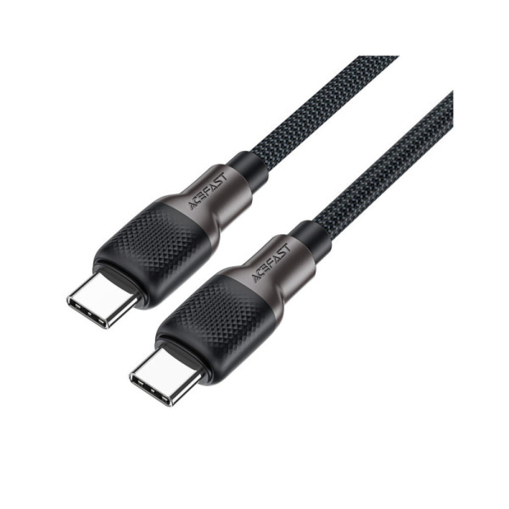 Дата кабель USB-C to USB-C 1.2m 3A silicone braid C10-03 Acefast (6974316283119)