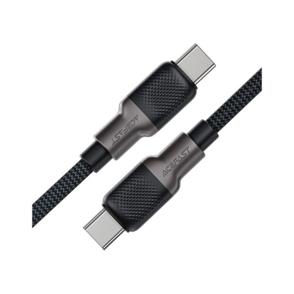 Дата кабель USB-C to USB-C 1.2m 3A silicone braid C10-03 Acefast (6974316283119)