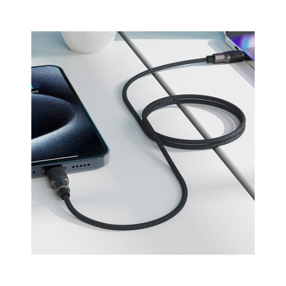 Дата кабель USB-C to USB-C 1.2m 3A silicone braid C10-03 Acefast (6974316283119)