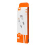 Дата кабель USB 2.0 AM to USB-C 1.0m 2.4A X195 white WUW (WUW-X195TC)
