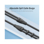 Кабель мультимедійний 3.5mm M to 2x3.5mm F (4pin) Vention (BBVBY)