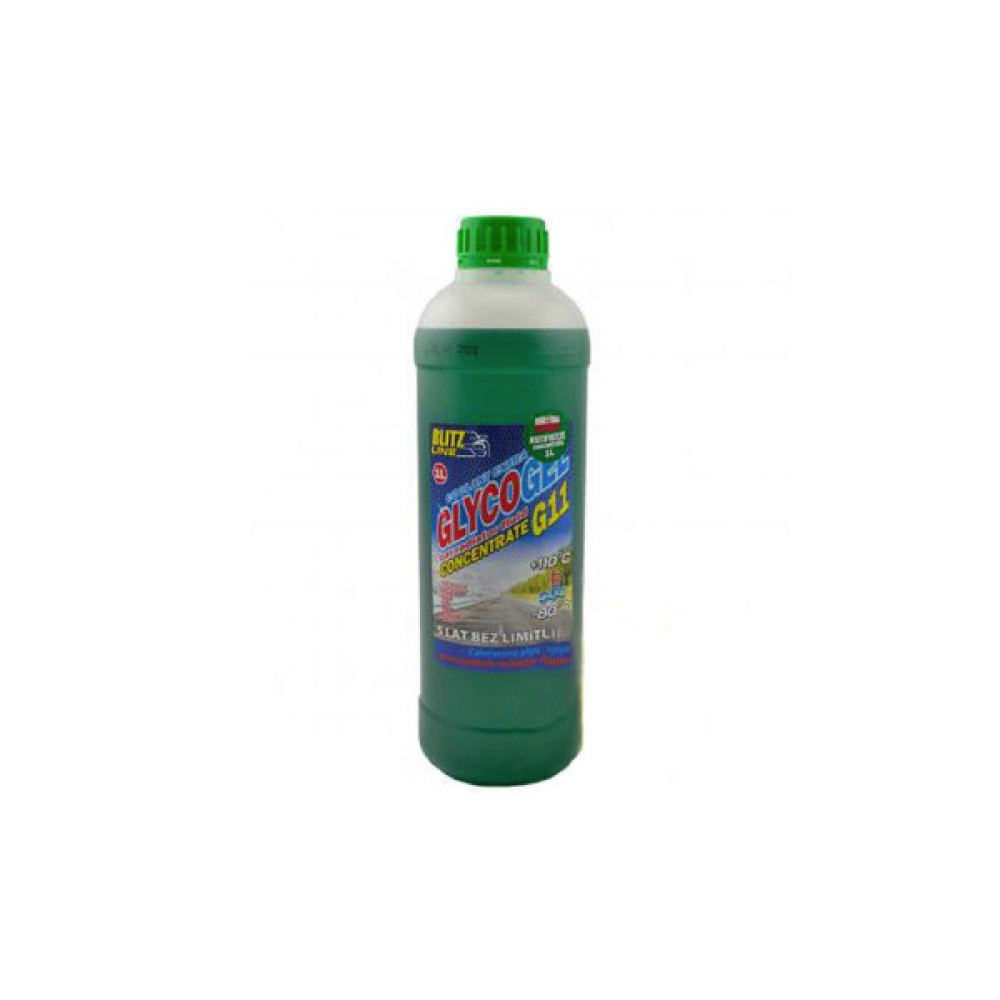 Антифриз Blitz Line концентрат Glycogel G11 -80C зел, 1л (1,2кг.) (28877)