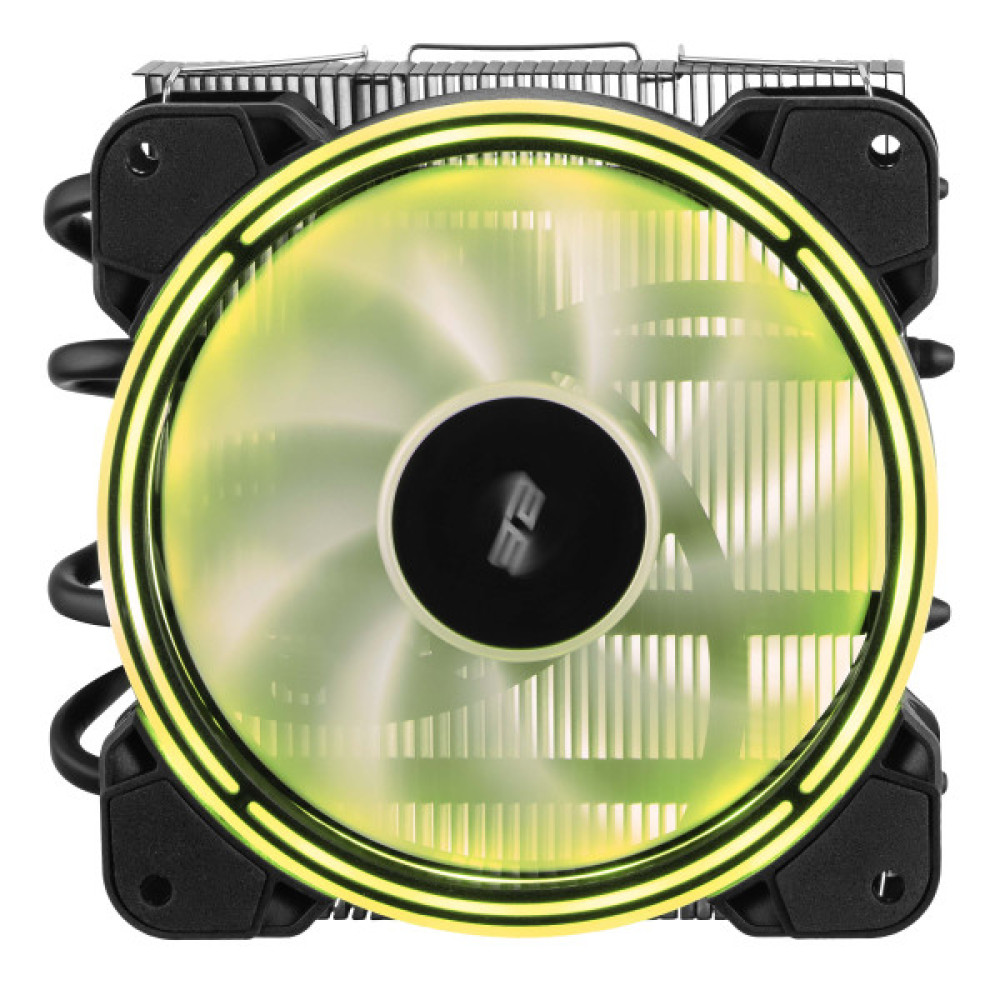 Процесорний кулер 2E GAMING Air Cool AC120T4-ARGB, LGA1851, 1700, 1200, 115x, 1366, AM5, AM4, AM3, AM3+, 4pin PWM, 3pin +5VARGB, TDP 130W