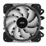 Процесорний кулер 2E GAMING Air Cool AC120T4-ARGB, LGA1851, 1700, 1200, 115x, 1366, AM5, AM4, AM3, AM3+, 4pin PWM, 3pin +5VARGB, TDP 130W