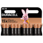 Батарейка Duracell AA лужні 10 шт. в упаковці (5002508/5006461) Батарейка Duracell AA лужні 10 шт. в упаковці (5002508/5006461)