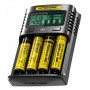 Зарядний пристрій для акумуляторів Nitecore Digicharger UMS4 (4 channels, LCD, Li-ion, Ni-Mh, Ni-Cd) (UMS4) Зарядний пристрій для акумуляторів Nitecore Digicharger UMS4 (4 channels, LCD, Li-ion, Ni-Mh, Ni-Cd) (UMS4)