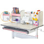 Парта Mealux Edmonton Multicolor Pink з полицею (BD-610 W/МС + PN с полкой) Парта Mealux Edmonton Multicolor Pink з полицею (BD-610 W/МС + PN с полкой)