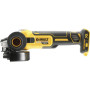 Шліфмашина кутова акумуляторна DeWalt безщіткова 18B XR Li-lon 125мм 9000об/хв кейс 1.74кг без АКБ та ЗП