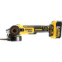 Шліфмашина кутова акумуляторна DeWalt безщіткова 18B XR Li-lon 125мм 9000об/хв кейс 1.74кг без АКБ та ЗП