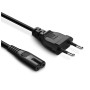 Кабель живлення C7 3m black ColorWay (CW-CBP086-BK) Кабель живлення C7 3m black ColorWay (CW-CBP086-BK)