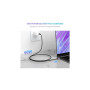 Дата кабель USB-C to USB-C 2.0m US261 18W Round Cable Nickel Plating Aluminum Shell Black Ugreen (50152) Дата кабель USB-C to USB-C 2.0m US261 18W Round Cable Nickel Plating Aluminum Shell Black Ugreen (50152)