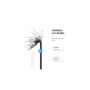 Дата кабель USB-C to USB-C 2.0m US261 18W Round Cable Nickel Plating Aluminum Shell Black Ugreen (50152) Дата кабель USB-C to USB-C 2.0m US261 18W Round Cable Nickel Plating Aluminum Shell Black Ugreen (50152)