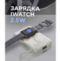 Батарея універсальна Sigma X-power SI10A8QL-MAG silver 10000mAh, Magnetic wireless 15W, charge iWatch, PD+QC, 22,5W max (4827798161012)