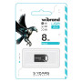 USB флеш накопичувач Wibrand 8GB Hawk Black USB 2.0 (WI2.0/HA8M1B) USB флеш накопичувач Wibrand 8GB Hawk Black USB 2.0 (WI2.0/HA8M1B)