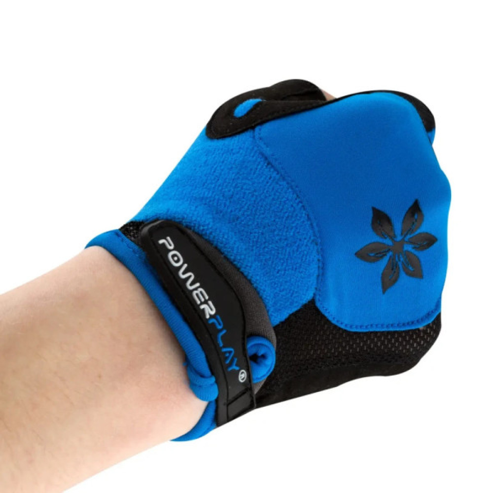 Велорукавиці PowerPlay 5284 D Блакитні XS (SALE_5284D_XS_Blue)