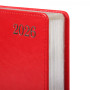 Тижневик Leo planner А5 датований 2026 "City", твердий, червоний, 368 сторінок (252666) Тижневик Leo planner А5 датований 2026 "City", твердий, червоний, 368 сторінок (252666)
