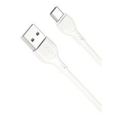 Дата кабель USB 2.0 AM to USB-C 2.0m 2.1A XO (CB-200UC)