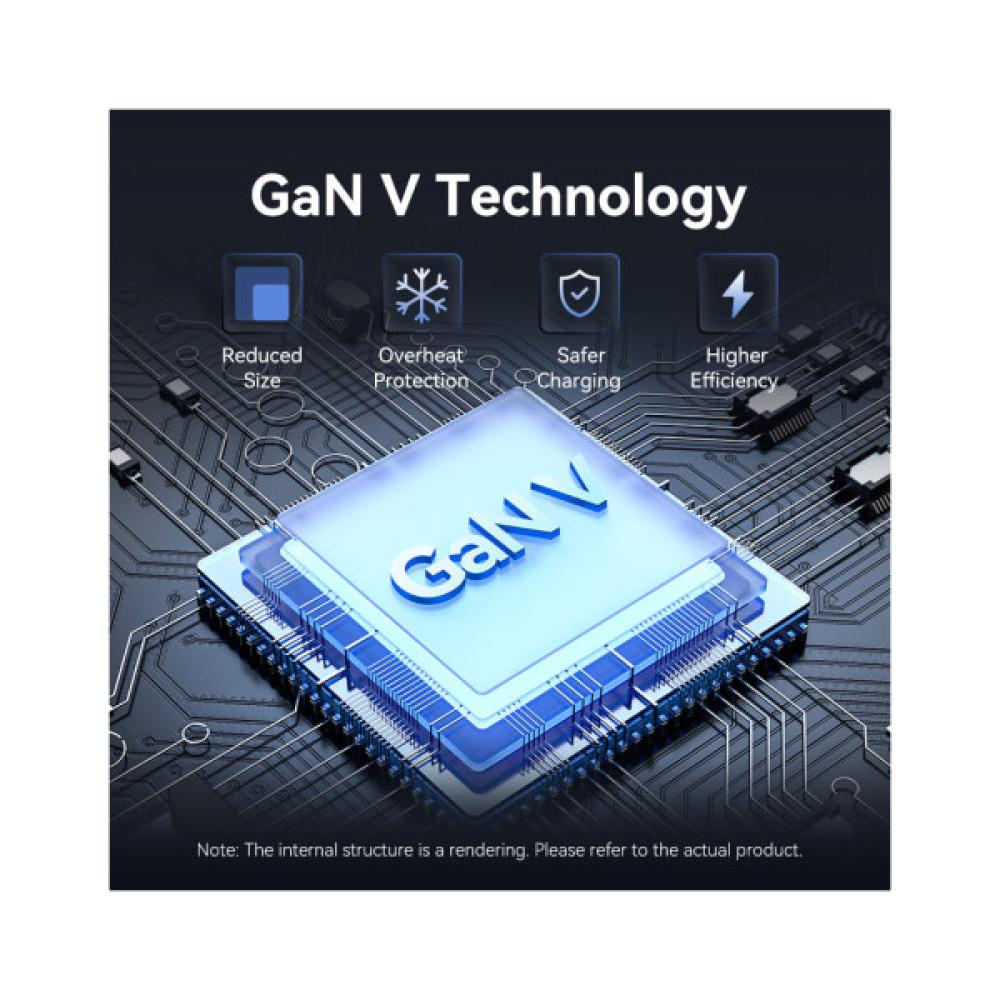 Зарядний пристрій Vention 1xUSB-C PD30W + 1xUSB QC3.0 18W GaN gray (FEWH0-EU)