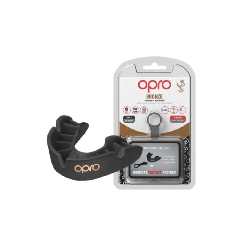 Капа Opro Snap-Fit UFC дитяча Black (SN_JR_UFC_Black)