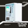 Корпус Zalman T4 Plus без БЖ, 2xUSB3.0, 1xUSB2.0, 1x120мм ARGB, VGA 3200мм, LCS ready, TG Side Panel, mATX, білий Корпус Zalman T4 Plus без БЖ, 2xUSB3.0, 1xUSB2.0, 1x120мм ARGB, VGA 3200мм, LCS ready, TG Side Panel, mATX, білий