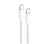 Дата кабель USB-C to USB-C 1.0m 3A 60W white ColorWay (CW-CBPDCC055-WT) Дата кабель USB-C to USB-C 1.0m 3A 60W white ColorWay (CW-CBPDCC055-WT)
