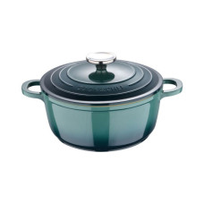 Каструля Bergner Excalibur з кришкою Зелена 2.2 л (BG-36100-GR)