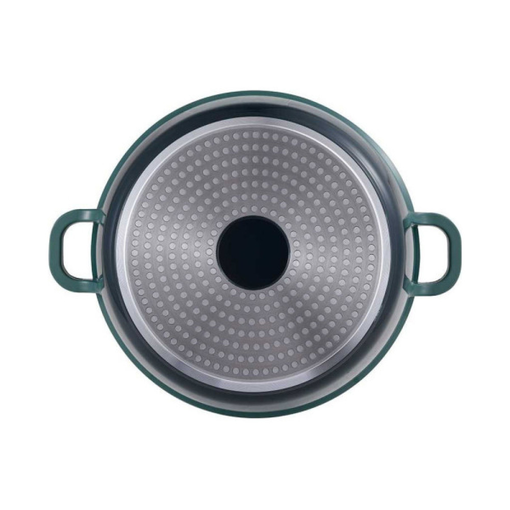 Каструля Bergner Excalibur з кришкою Зелена 2.2 л (BG-36100-GR)