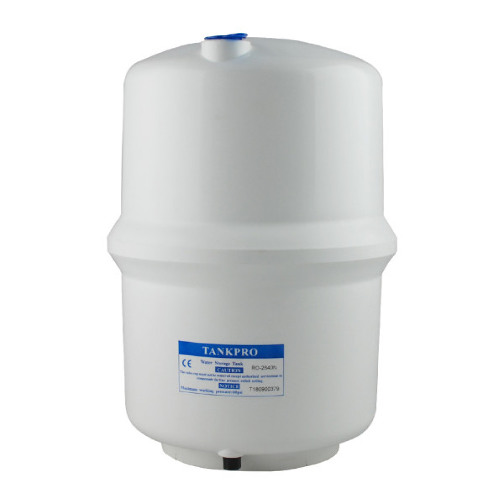 Накопичувальний бак для систем зворотного осмосу Raifil 4гал пластик