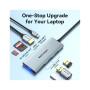 Концентратор Vention USB 3.1 Type-C to HDMI/USB 3.0x3/SD/TF/PD 100W 7-in-1 (TOPHB) Концентратор Vention USB 3.1 Type-C to HDMI/USB 3.0x3/SD/TF/PD 100W 7-in-1 (TOPHB)