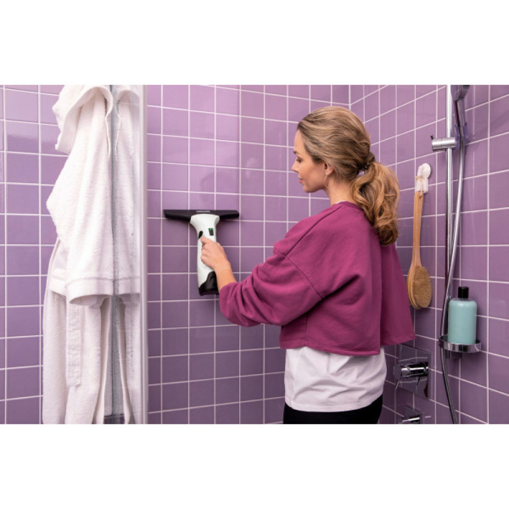 Пилосос Karcher віконний WV 2 PLUS NP, вода -0.1л, автон. робота до 35хв, вага-0.6кг, білий