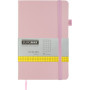 Книга записна Buromax Etalon 125x195 мм 96 аркушів в клітинку обкладинка зі штучної шкіри Рожева (BM.291160-10) Книга записна Buromax Etalon 125x195 мм 96 аркушів в клітинку обкладинка зі штучної шкіри Рожева (BM.291160-10)