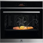 Духова шафа Electrolux електрична, 70л, А++, пара, дисплей, конвекція, ф-ція пароварки, телескопічні напрямні, чорний Духова шафа Electrolux електрична, 70л, А++, пара, дисплей, конвекція, ф-ція пароварки, телескопічні напрямні, чорний