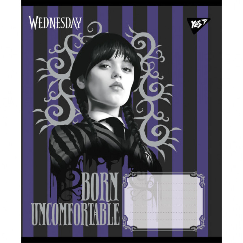 Зошит Yes Wednesday Таємничі уроки А5 18 аркушів клітинка (768267)