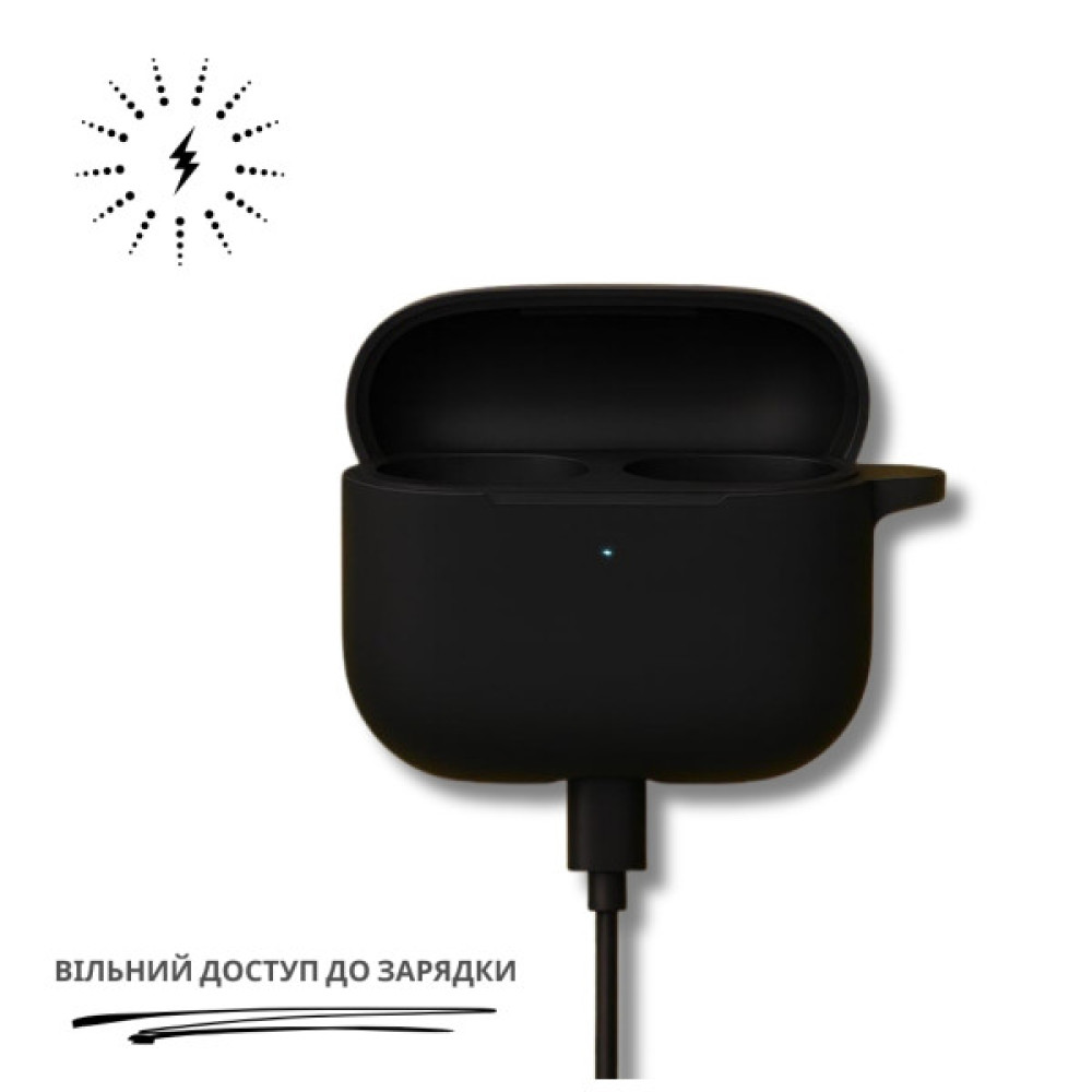 Чохол для навушників BeCover для OPPO Enco Buds 3 Pro Black (714837)
