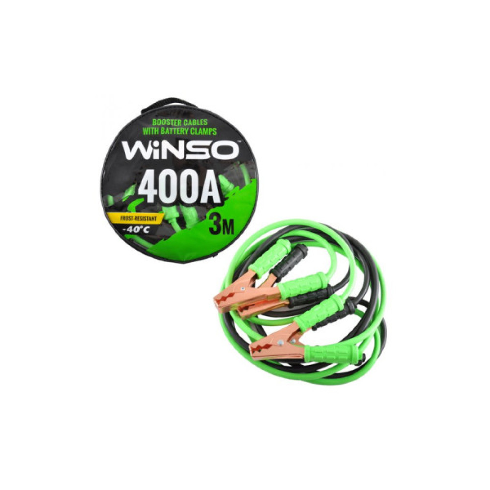 Дроти для запуску для автомобіля WINSO 400А, 3м (138430)