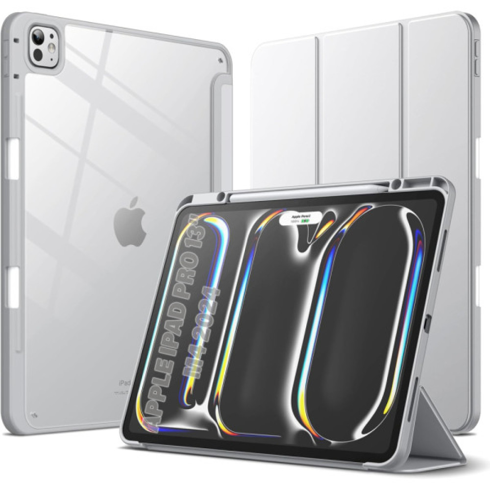 Чохол до планшета BeCover Soft Edge TPU Apple iPad Pro 13" M4 2024 Gray (711718) Чохол до планшета BeCover Soft Edge TPU Apple iPad Pro 13" M4 2024 Gray (711718)