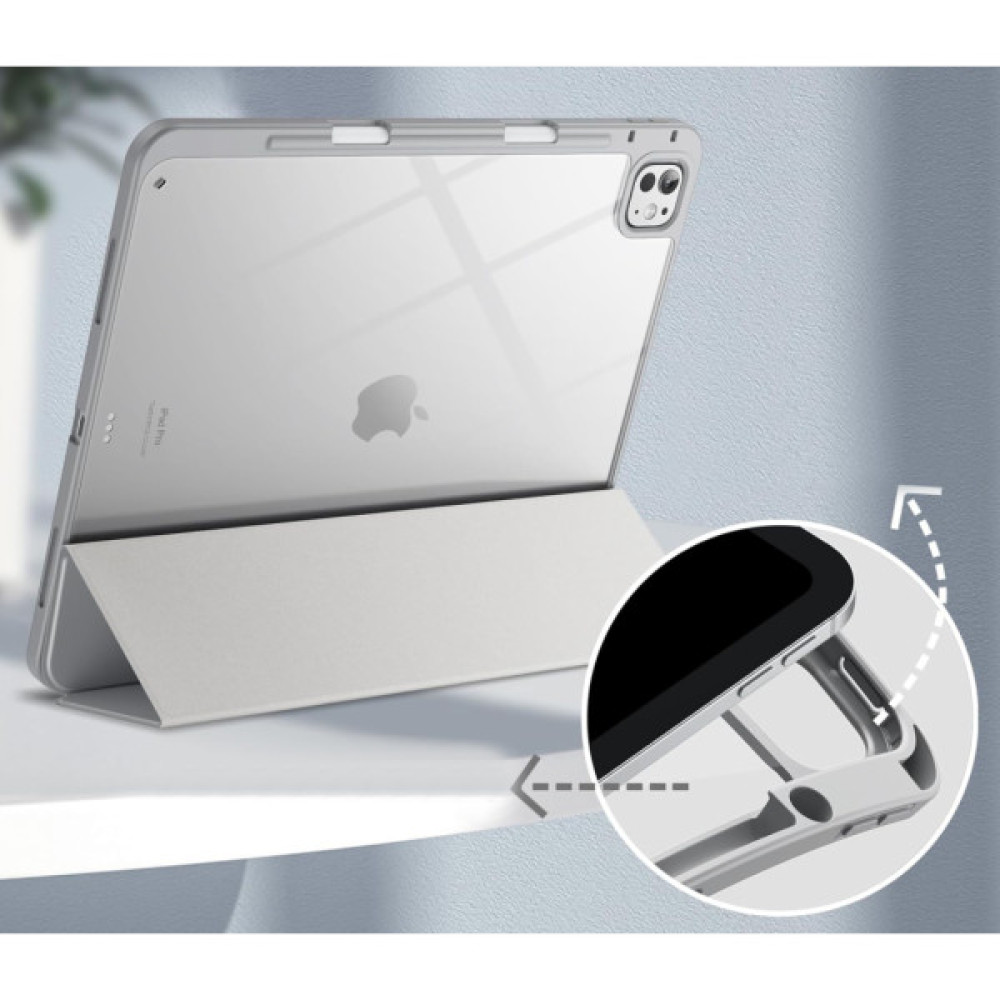 Чохол до планшета BeCover Soft Edge TPU Apple iPad Pro 13" M4 2024 Gray (711718) Чохол до планшета BeCover Soft Edge TPU Apple iPad Pro 13" M4 2024 Gray (711718)